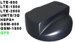 Panorama LGMM-7-27 - Low-Profile-MIMO GPS Fahrzeugantenne in schwarz für Mobilfunk (LTE 3G 2G) für LTE-Sticks HUAWEI E32xx/E33xx