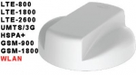 Panorama LPMM-7-27-24-56 - Low-Profile-MIMO Fahrzeugantenne für WLAN und Mobilfunk (LTE 3G 2G) für LTE-USB-Sticks von ZTE und HUAWEI
