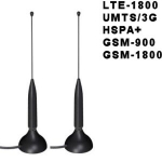 MIMO-Set Magnethaftantennen 2 x 5 dBi für LTE-1800 und UMTS/HSPA+/3G für die Telekom Speedbox LTE IV 4 - HUAWEI B618