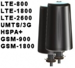 LTE-Set Low-Profile-Breitband-Fahrzeugantenne Panorama LPB-7-27 mit 2 x 5 dBi für Mobilfunk (LTE 3G 2G) für den Congstar Homespot Alcatel HH71